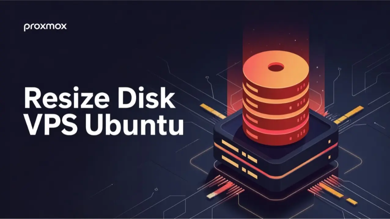 Tăng dung lượng disk VPS Ubuntu trong Proxmox